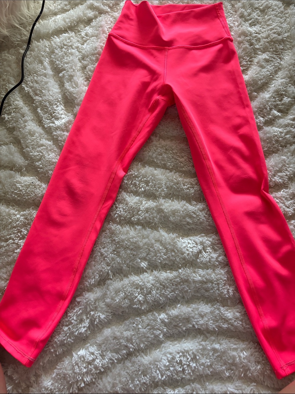 Bright Pink Alo Leggings